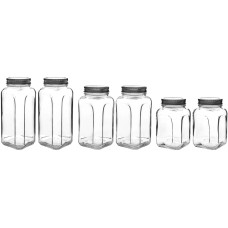 Hermia Vorratsglas 0.98 l, Transparent Hermia Vorratsglas 0.98 l, Transparent