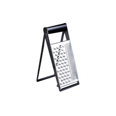 Crush Grind Handreibe Riv Stahl, 25 x 11 cm Silber