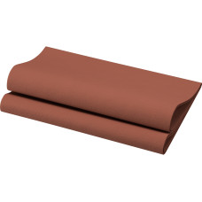Duni Stoffserviette 40 cm x 40 cm, 60 Stück, Braun