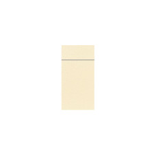 Duni Stoffserviette Duniletto 33 cm x 40 cm, 65 Stück, Crème