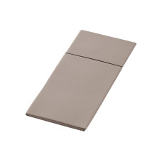 Duni Stoffserviette Duniletto 33 cm x 40 cm, 65 Stück, Grau