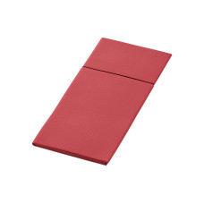 Duni Stoffserviette Duniletto 33 cm x 40 cm, 65 Stück, Bordeaux