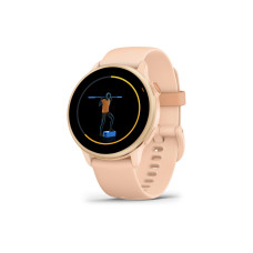 GARMIN GPS-Sportuhr Vivoactive 6 Hellrosa