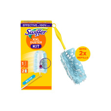 Swiffer Staubmagnet mit Griff XXL 2 Stück, Blau/Gelb