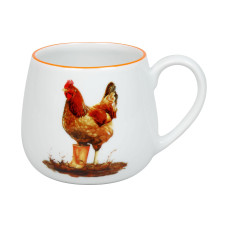 Könitz Universaltasse Tapsige Henne 400 ml, Weiss