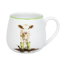 Könitz Universaltasse Tapsiges Kälbchen 400 ml, Weiss