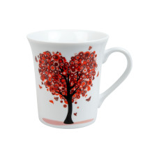 Könitz Universaltasse Love Grows 410 ml, Weiss