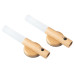 FTM Wandleuchte mit Lichtsensor, Hellbraun, 2 Stk. FTM Wandleuchte mit Lichtsensor, Hellbraun, 2 Stk.
