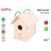 Spielba Holzspielwaren Vogelhaus zum Bemalen