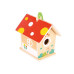 Spielba Holzspielwaren Vogelhaus zum Bemalen