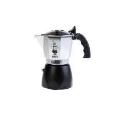 Bialetti Espressokocher Brikka 4 Tassen, Silber