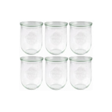 Weck Einmachglas 1000 ml, 6 Stück