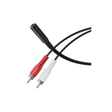 HDSupply Audio-Adapter Klinke 3.5 mm, female - Cinch