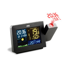 ADE Wetterstation mit Funk-Aussensensor Schwarz