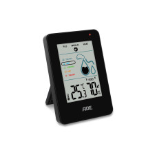 ADE Thermo-/Hygrometer digital Schwarz