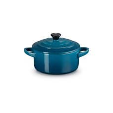 Le Creuset Auflaufform Mini Cocette Rund,  Deep teal
