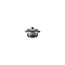 Le Creuset Auflaufform Mini Cocette Rund, Dunkelgrau