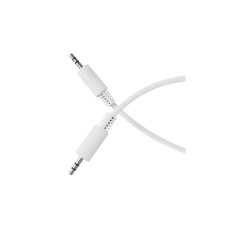 HDSupply Audio-Kabel 3.5 mm Klinke - 3.5 mm Klinke 0.25 m, Weiss