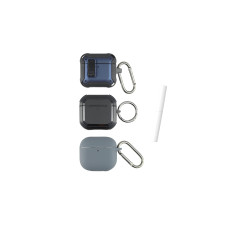 4smarts Transportcase Set Alpha, 3 Stück Blau; Grau; Schwarz