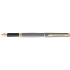 WATERMAN Füllfederhalter Hémisphère Understated Edit, Steingrau, M