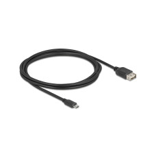 Delock USB 2.0-Kabel EASY-USB USB A - Micro-USB B 2 m