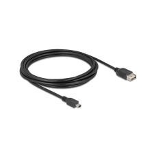 Delock USB 2.0-Kabel EASY-USB USB A - Mini-USB B 3 m