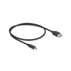 Delock USB 2.0-Kabel EASY-USB USB C - USB A 0.5 m