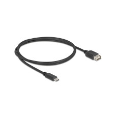 Delock USB 2.0-Kabel EASY-USB USB C - USB A 1 m