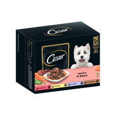 Cesar Nassfutter Pouch in Sauce Adult Selection 12 x 100 g