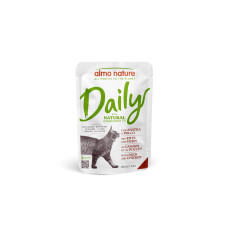 Almo Nature Nassfutter Daily mit Ente und Huhn 70g