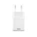 Hama USB-Wandladegerät Gan charger USB-A USB-C 20 W Weiss