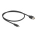Delock USB 2.0-Kabel EASY-USB USB C - USB A 0.5 m