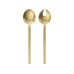 EGLO Salatbesteck Seoni 2-teilig, Gold Matt