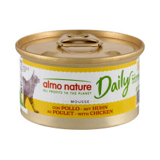 Almo Nature Nassfutter Daily Mousse mit Huhn, 85 g