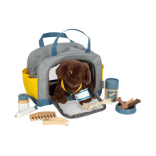 small foot Hund mit Tasche und Pflege-Set small foot Hund mit Tasche und Pflege-Set