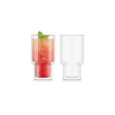 Bodum Trinkglas Navalia 2er Set Transparent, 0.25 l