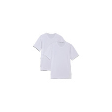 Calvin Klein Wäsche T-Shirt 2P S/S Crew Neck Weiss, XL