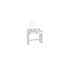 VASAGLE Schminktisch 80 x 40 x 140 cm, Weiss
