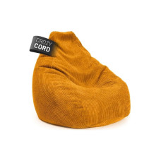 Lumaland Sitzsack GIANT Cord 400 l, Senfgelb