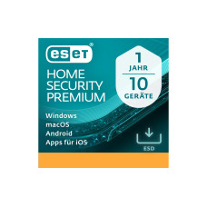 ESET HOME Security Premium Vollversion, 10 User, 1 Jahr
