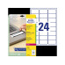 Avery Zweckform Sicherheits-Etiketten 63.5 x 33.9 mm, 20 Blatt