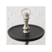 Boltze Etagere Levi, Schwarz/Silber