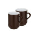 Kela Kaffeetasse 300 ml, 2 Stück, Braun Kela Kaffeetasse 300 ml, 2 Stück, Braun