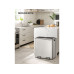Songmics Treteimer 2 x 30 L, Silber