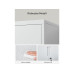 Songmics Metall-Lagerschrank 40 x 80 x 90 cm, Weiss