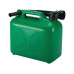 TopLine Kunststoff-Benzinkanister, 5 Liter, grün