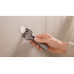 tesa Moon Grey Zahnputzbecherhalter ohne Bohren, grau