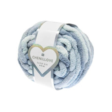 Rico Design Wolle Rico Chenillove Super Big 300 g, Blau