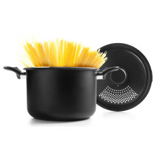 Ibili Spaghettitopf mit Ausgussdeckel 22 cm Ibili Spaghettitopf mit Ausgussdeckel 22 cm