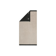 Cawö Duschtuch Lifestyle Splash 70 x 140 cm, Leinen/Basalt